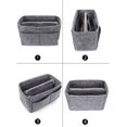thumbnail image 3 of CAILDANL Felt Purse Bag Organizer Insert with zipper Bag Tote Shaper Fit Speedy Neverful PM MM, 3 of 6