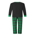 thumbnail image 4 of Pyjamas de Noël Assortis pour la Famille Rouge Ensembles de Pyjamas de Vacances en Coton, 4 of 9