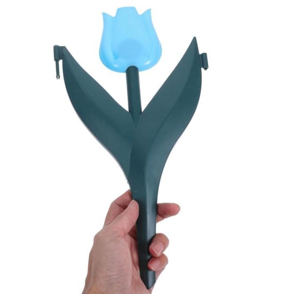 SPRING 12Pcs Plastic Tulip Garden Fence For Outdoor Landscape Edging Decoration