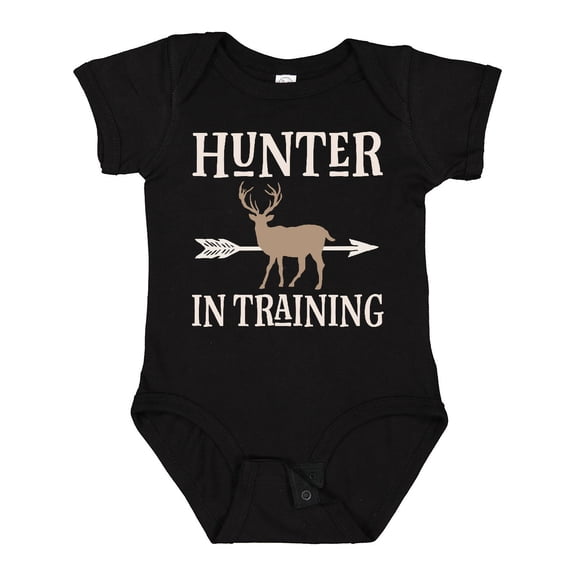 Inktastic Hunter in Training Deer Hunting Boys or Girls Baby Bodysuit