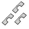 thumbnail image 4 of 5x Filtro + 4x Cepillo Lateral Compatible con Samsung Navibot Sr8751, Sr8752,sr8759, 4 of 5