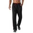 thumbnail image 1 of 1 pantalón deportivo casual. Color negro a juego con rojo., 1 of 3