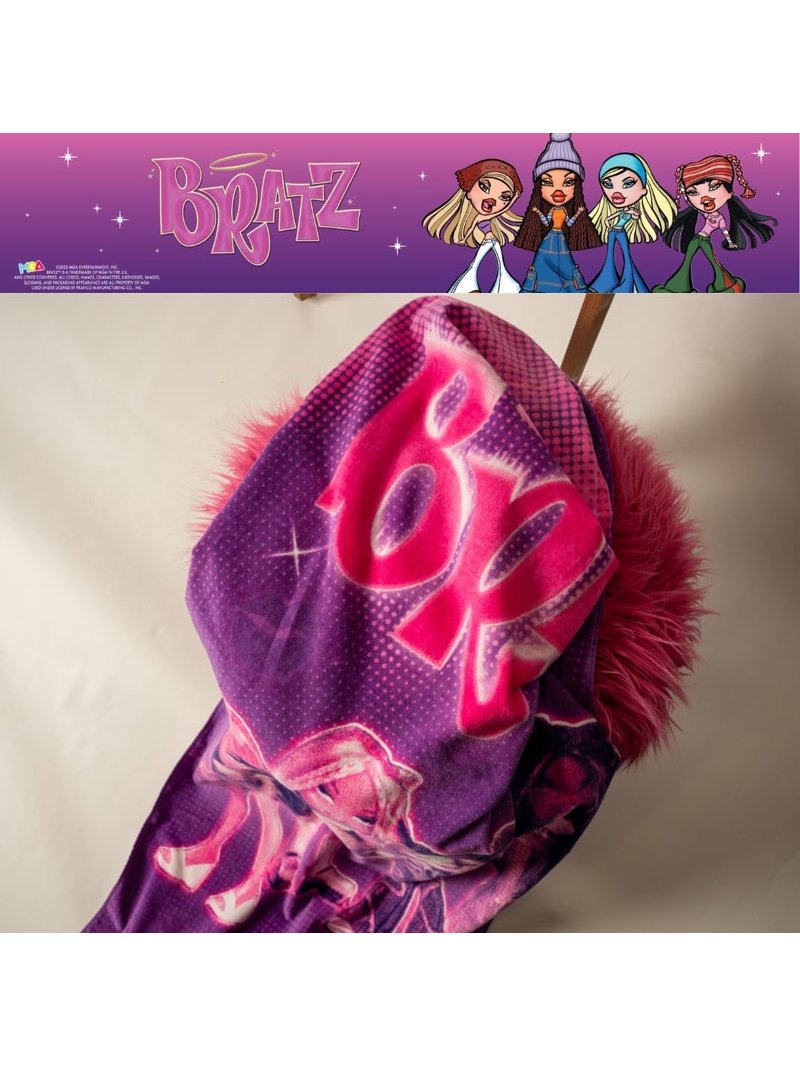 Collectibles Bratz Super Soft Cotton Bath/Pool/Beach Towel, 60 in