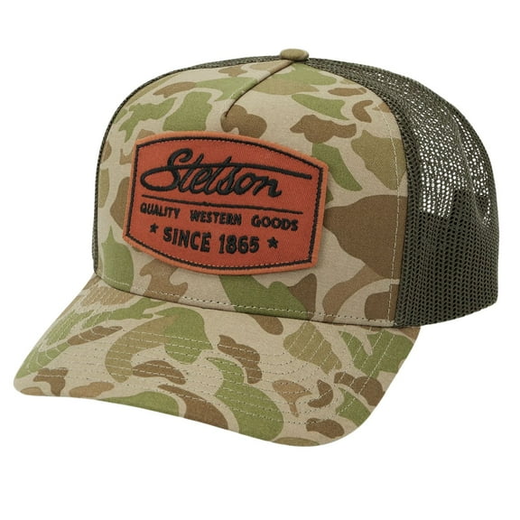Stetson Quality Goods Twill Camo - Hats Cap - 11-077-0102-0082Gr