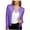 Purple, variant on Elainilye Fashion Womens Jackets Open Front Sequin Jacket Long Sleeve Short Blazer Casual Plus Size Coat Tops,Red