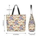 thumbnail image 5 of Balery Snake Bolsa Tote Estilo Estético con Cremalleras, Bolsa de Hombro, Bolsa de Compras Grande y Plegable, 5 of 8