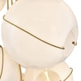 thumbnail image 2 of 30309HBR-CO Hinkley Lighting Skye - 180W 18 LED Double XL Multi-Tier Chandelier-125 Inches Tall and 39 Inches Wide-Heritage Brass Finish-Cased Opal, 2 of 7
