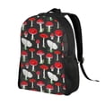 thumbnail image 2 of Fotbe Red Mushrooms Travel Laptop Backpack, Business Slim Sturdy Laptops Backpack, Water Resistant College School Computer Bag Gift for Men & Women Fits 15.6 Inch Notebook, 2 of 8