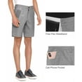 thumbnail image 3 of SPECIAL MAGIC Men's Cargo Shorts Mens Golf Shorts with 6 Pockets（Grey 36）, 3 of 8