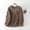 Coffee, variant on Womens Fleece Fuzzy Sweatshirt Long Sleeve Plush Loungewear Winter Warm Pajama Tops Soft Fluffy Pullover