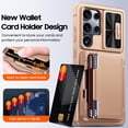 thumbnail image 2 of Funda Ultra para Samsung Galaxy S25, 6,9 pulgadas, tipo cartera, RFID, a prueba de golpes, 2 of 8