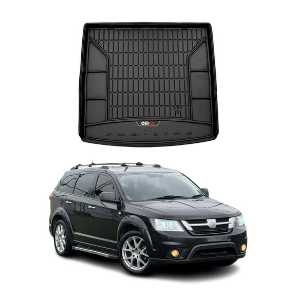 OMAC Premium Cargo Mats Liner for Dodge Journey 2011-2015 7Seats Heavy Duty