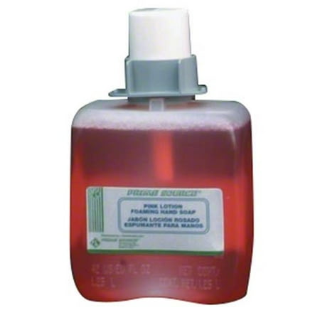 - Prime Source 75004236 CPC 1200 ml Pink Lotion Foaming Hand Soap - Case of 3