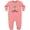 Mauve, variant on Future Aerospace Engineer Rocket Baby Fleece Romper
