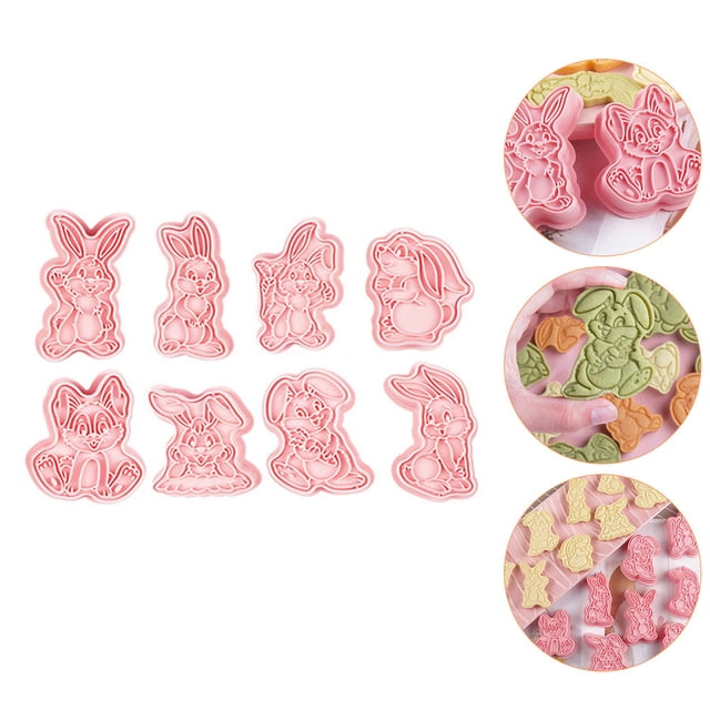 unbranded 8Ud Para Chocolate 3D Rosa Para Repostería Casera Con Festivo