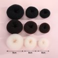 thumbnail image 5 of Heldig Pack of 3 Women's Hair Bun Donut Shapers Knot Ring Bun Cushion Hair Bun Roll Hair Accessories for Thick and Long Hair, 5 of 9
