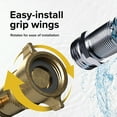 thumbnail image 4 of Camco RV Water Pressure Regulator with Gauge - Lead-Free Brass, Drinking Water Safe (40063), 4 of 6