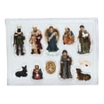 thumbnail image 1 of 11pcs/set Traditional Resin Small mas Nativity Scene Display Figurines Set Figures Baby Decoration Gifts Birth of, 1 of 8