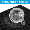 thumbnail image 4 of Bar Mat 16x12x0.4" Non-Slip Bar Service Mat Countertop Spill Mat, Red, 4 of 6