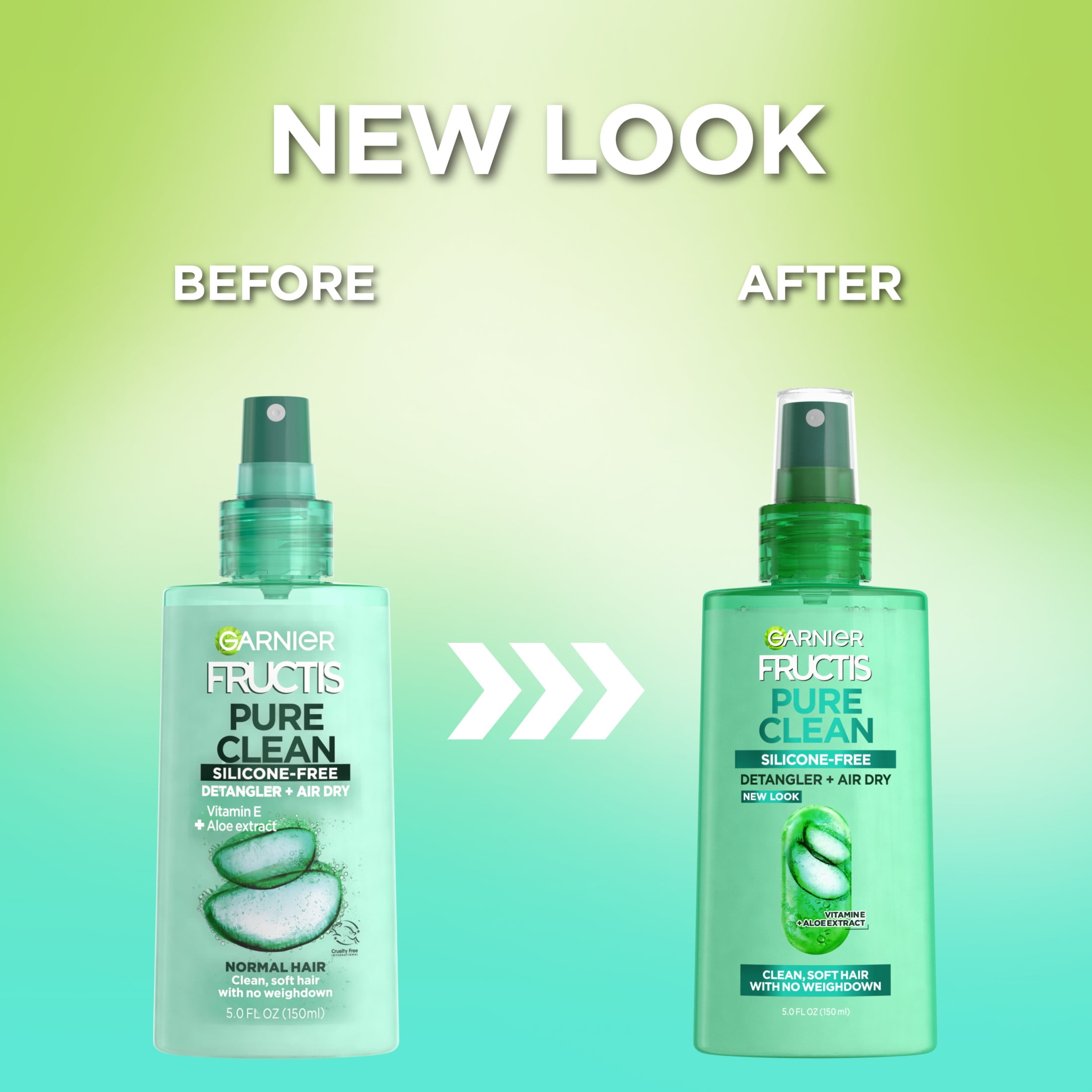Garnier Fructis Pure Clean Detangler and Air Dry with Aloe for All Hair  Types, 5 fl oz - Walmart.com