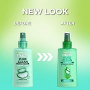 Garnier Fructis Pure Clean Air Dry Detangler Spray Anti-Frizz Leave-In Aloe 5 fl oz, All Hair Types