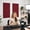 Red, variant on 1” Thick Acoustic Panels, 2 Pack 47.2” x 23.6” Fiberglass Sound Absorbing Panels for Home Theater Office Wall, Gray
