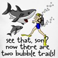 thumbnail image 3 of CafePress - Sharks Women's Light Pajamas - Women's Short Sleeve Print T-Shirt and Pants Light Cotton Pajama Set, 3 of 7
