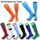 thumbnail image 2 of Calcetines de fútbol del equipo nacional para adultos y niños, medias de entrenamiento hasta la rodilla, con toalla gruesa, temporada 22/23 en  unisex, 2 of 2