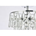 thumbnail image 6 of Mila 14 inch flush mount in chrome, 6 of 7