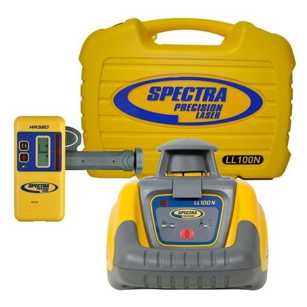 Spectra Precision w/ HR320 Receiver Laser Level Kit, C59 Clamp