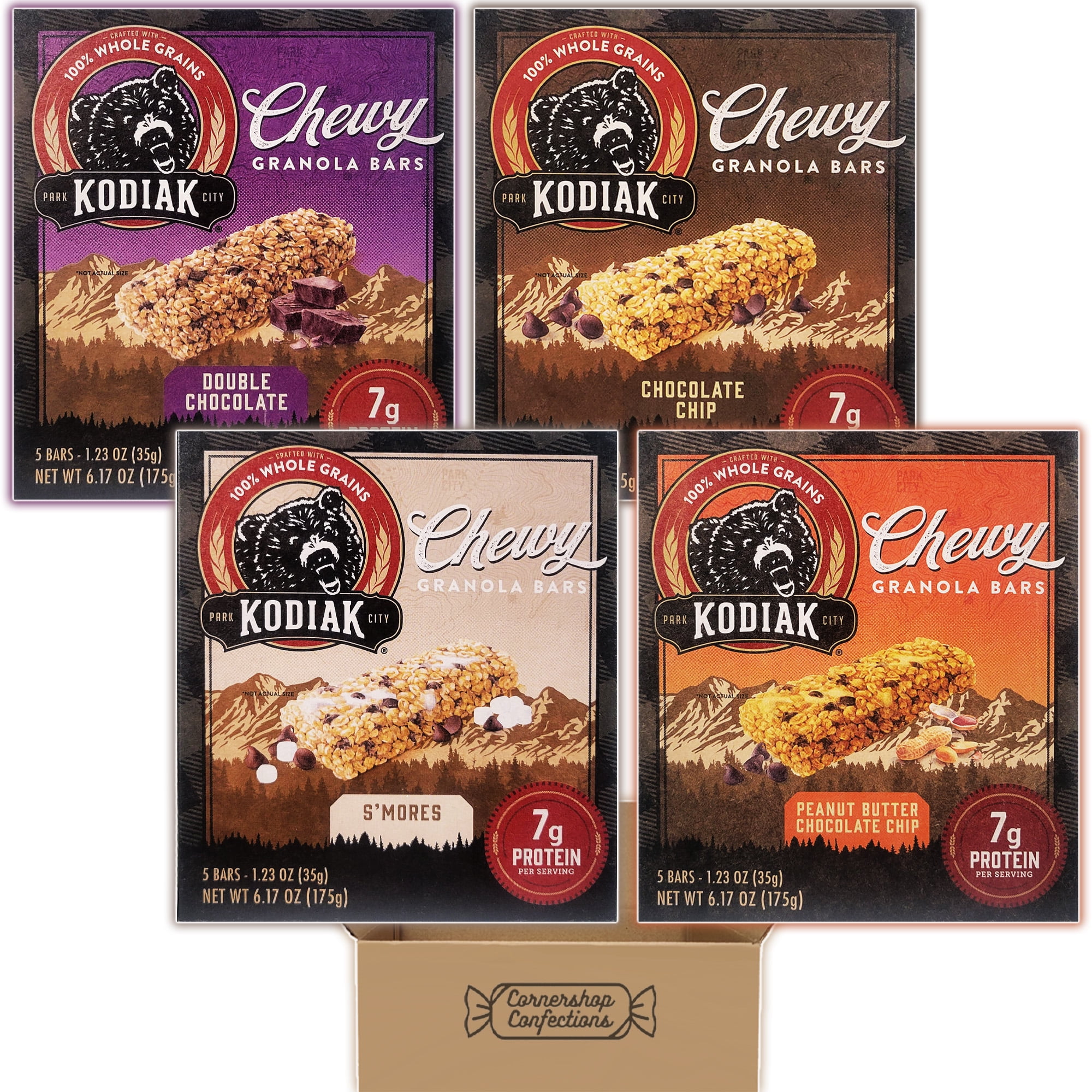 Pearson's Maple Bun Bars – 12ct Box – Chocolate & Virginia Peanuts – FREE SHIPPING