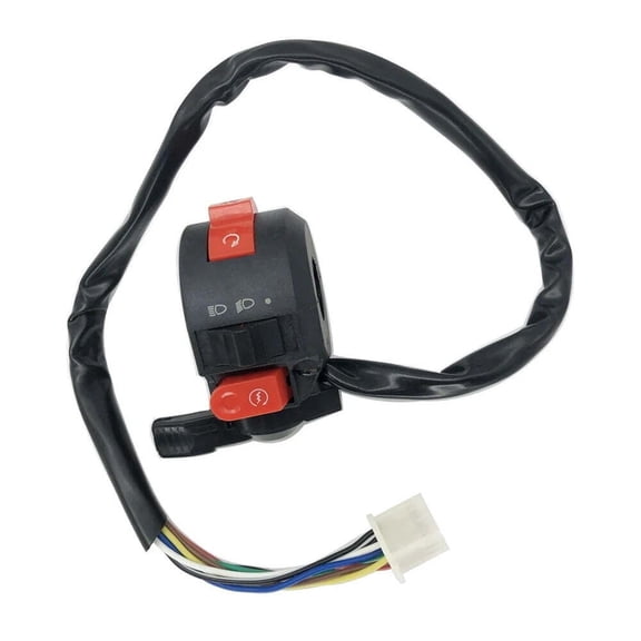 zuzengstory Handlebar Function Switch With Choke Lever For 50 70 90cc 110cc 125cc 250cc ATV Quad