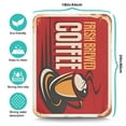 thumbnail image 5 of Coffee Mat, Coffee Vintage Red Coffee Bar Mat for Countertop, Rubber Backed Dish Drying Mat for Counter, Absorbent Coffee Bar Accessories Fit Under Coffee Maker Espresso Me Machine 18x24in, 5 of 7
