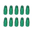 thumbnail image 1 of 10 Pieces Bike Tire Caps Dustproof Color Cycling Air Cover Protective Fittings Aluminum Alloy Solid Color Rim Stem Covers for Replacement Green, 1 of 8