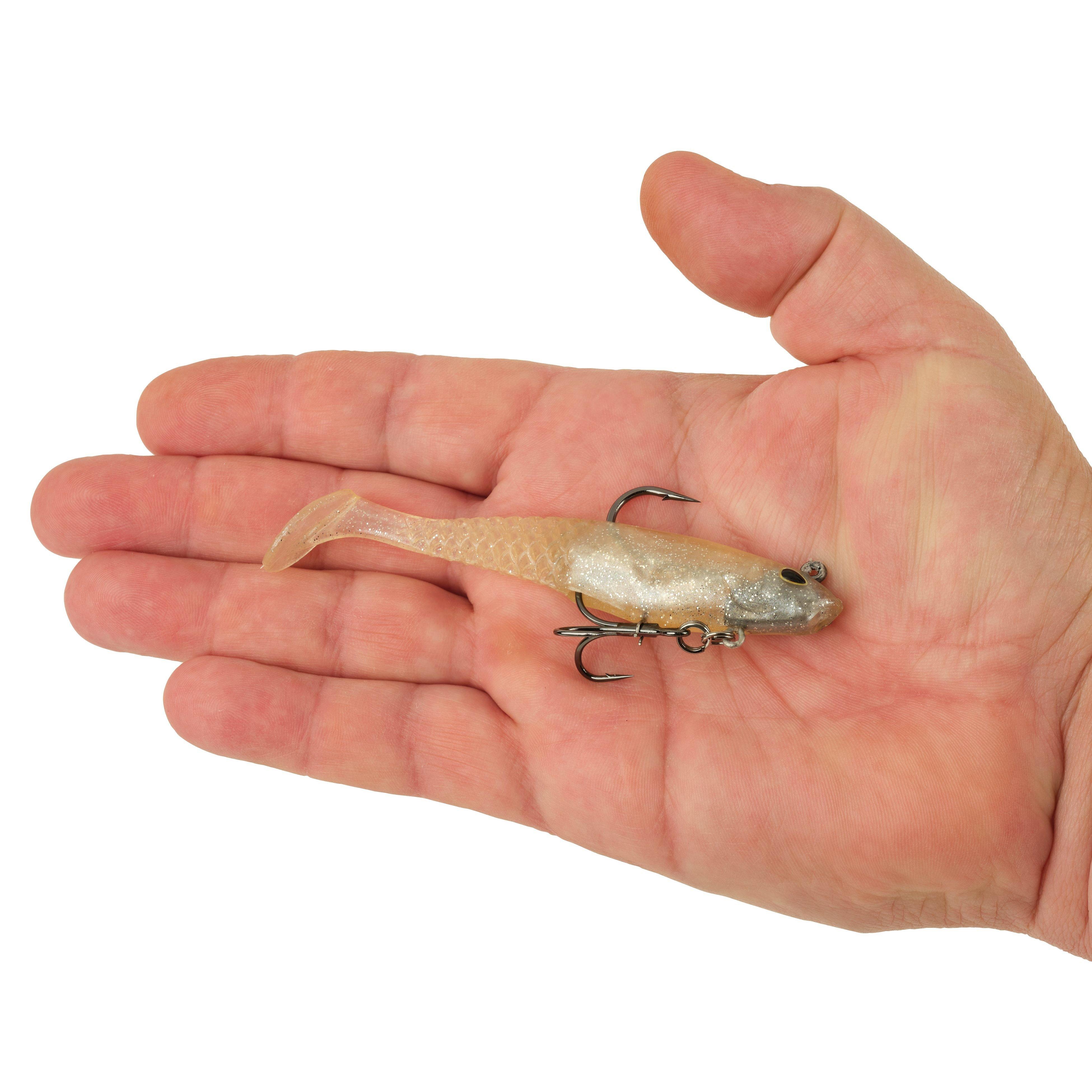 Berkley PowerBait® Saltwater Pre-Rigged Cullshad, 4 in, Cold Beer