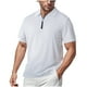 thumbnail image 2 of pstuiky camisetas camisas para hombre, Cárdigan informal de manga corta con capucha y botones sueltos con bolsillos a juego de colores para hombre camisetas de hombre l, 2 of 9