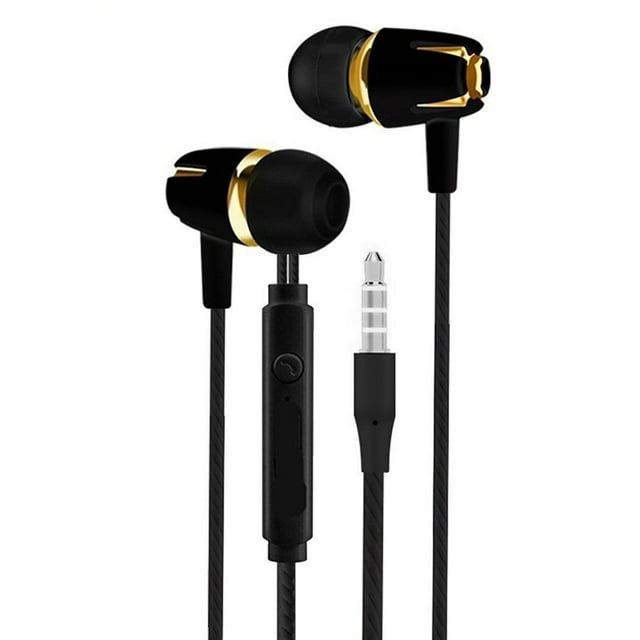 In Ear Earphone Running Sports Headphone Wired Mini earphone Wired Earplug Headset with Microphone for Android for IOS