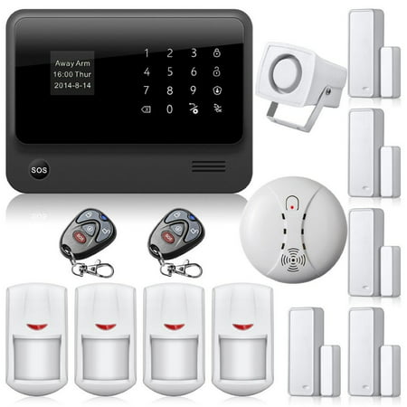 iMeshbean 2017 Home Security Alarm System WiFi GSM SMS GPRS Wireless Self Test