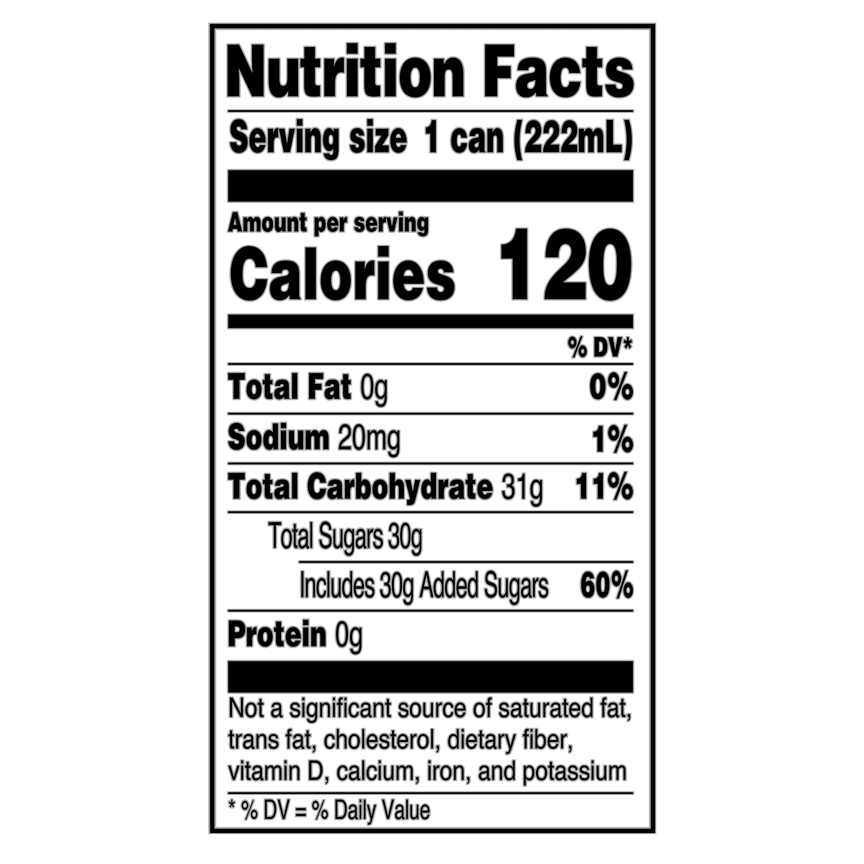 (8 pack) Great Value Orange Cola Soda Pop, 7.5 oz, 6 Pack Cans