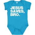 thumbnail image 3 of Inktastic Jesus Saves Bro Christian Boys or Girls Baby Bodysuit, 3 of 5