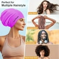 thumbnail image 4 of EverSport XL Swim Cap for Dreadlocks Braids Long Hair Unisex Adult Extra Large Oversize Swimming caps Waterproof Pool hat, 4 of 7