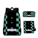 thumbnail image 1 of Set de mochilas Demons Slayers Kamados Tanjirous Anime School, 1 of 4