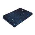 thumbnail image 3 of Picia Blue Glitter Retro Print Silver Fox Velvet Beach Towel,Quick-Dry Beach Towel,Lightweight Travel Towel,Portable Beach Towels, 3 of 6