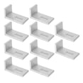thumbnail image 1 of Solar Panel Mount,10PCS L Foot Solar L Foot Solar Bracket L Foot Solar Mount Eco-Friendly Materials, 1 of 8