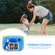 thumbnail image 5 of Cámara de impresión en escala de grises de 12 MP con pilas sin tinta autoadhesiva para niños y niñas JShteea libre de BPA, 5 of 8