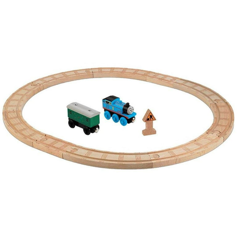 Fisher Price Thomas Friends Wooden Railway Oval Toy Train Track Starter Set