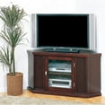 thumbnail image 4 of Leick Furniture Riley Holliday 46" Solid Wood Corner TV Stand in Espresso, 4 of 5
