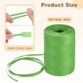 thumbnail image 3 of Hilo de Rafias Uxcell para Ganchillo, 328 Yardas Cinta de Papel de Rafias de 5 mm para Manualidades de Bricolaje [Verde Hierba], 3 of 6