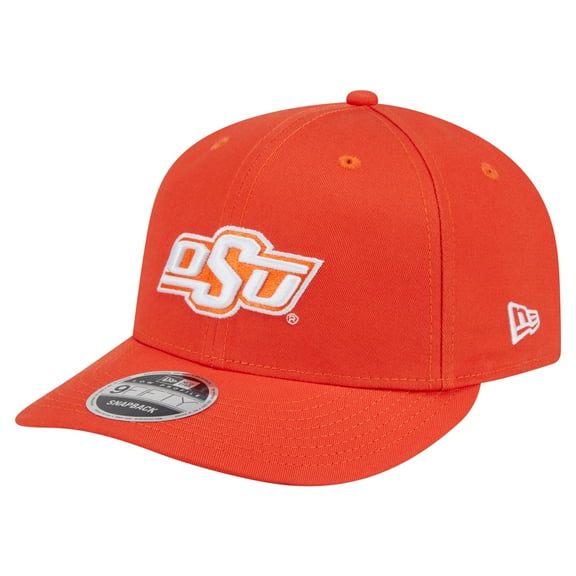 Men's-New Era Orange Oklahoma State Cowboys Low Profile 9FIFTY Snapback Hat
