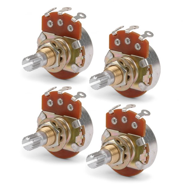 Alpha Control Pots, 500Kohm 4 pack